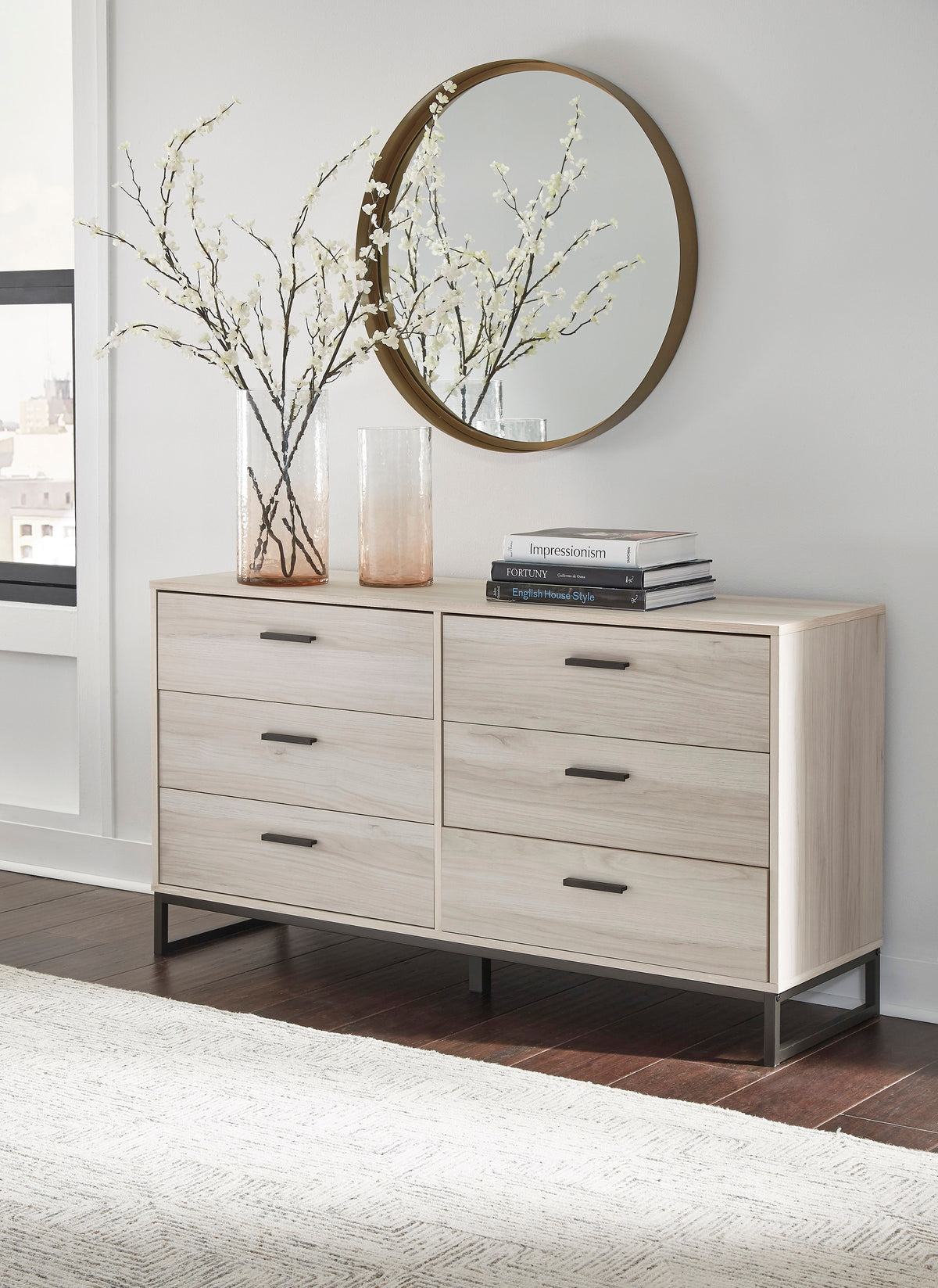 Ashley Socalle 6 Drawer Dresser