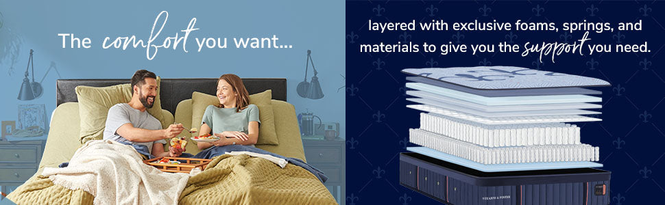 Stearns & Foster Lux Hybrid Elite Firm Mattress