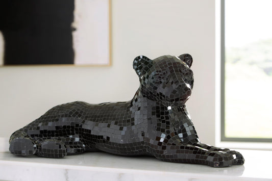 Drice Panther Sculpture - alternate view