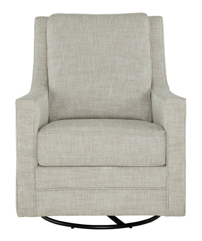 Kambria Swivel Glider Accent Chair Gray