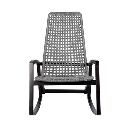 Sequoia Outdoor Patio Rocking Chair Dark Brown