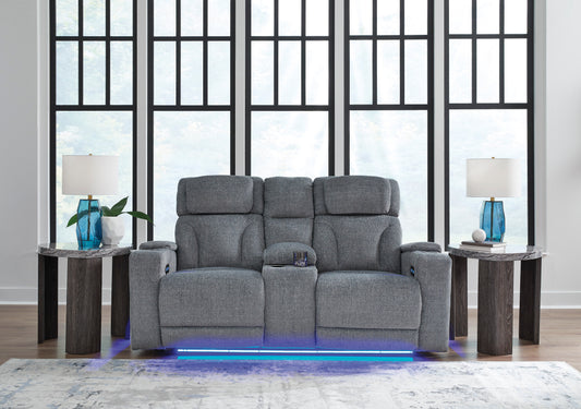 Forest Lake Power Reclining Console Loveseat - alternate view