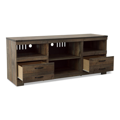 Trinell 63" TV Stand with Fireplace Option