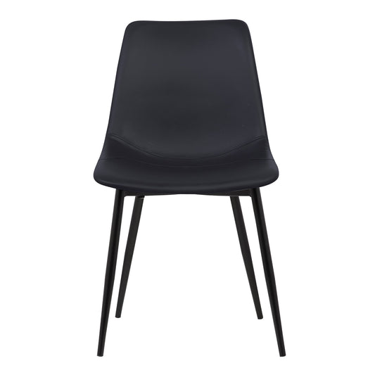 Monte Contemporary Dining Chair Black