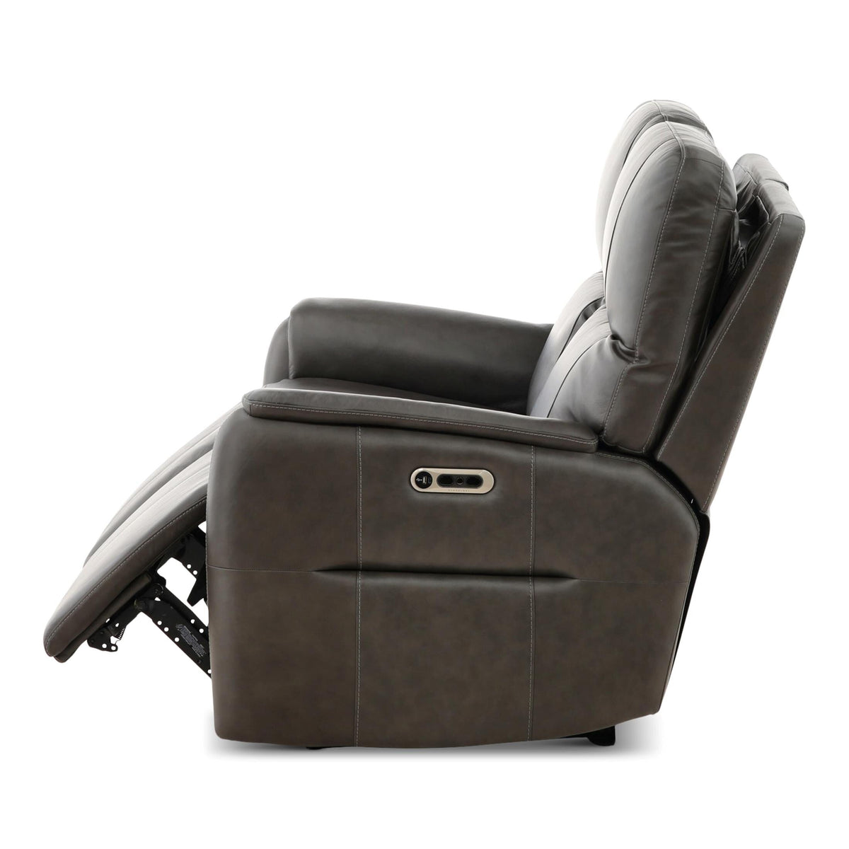 Flexsteel Walker Leather Power Reclining Loveseat