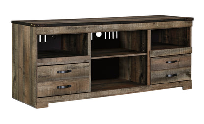 Trinell 63" TV Stand with Fireplace Option