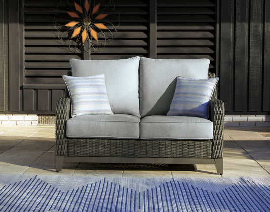 Elite Park Outdoor Loveseat with Cushion - alternate view