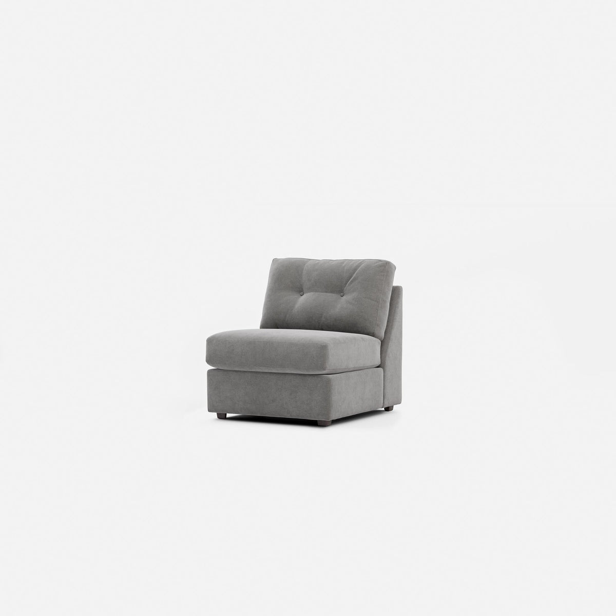 Modular One Armless Chair