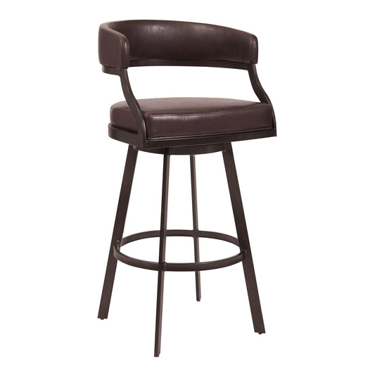 Dione 30" Bar Height Barstool Brown