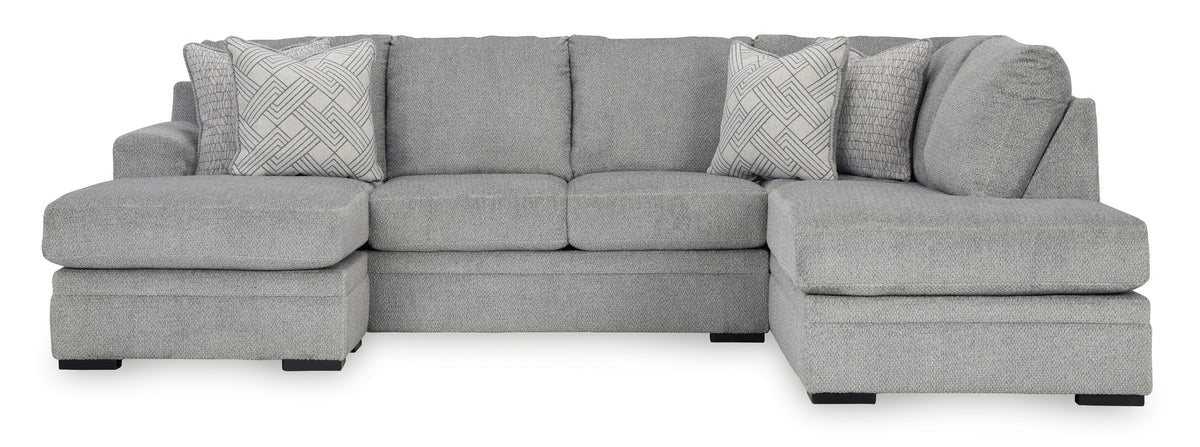 Ashley Casselbury 2-Piece Sectional with Chaise Right-Facing