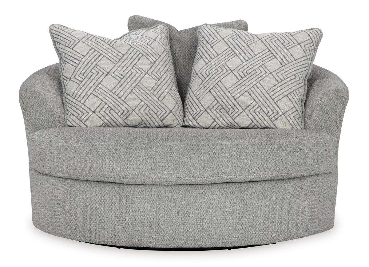 Casselbury Oversized Swivel Accent Chair