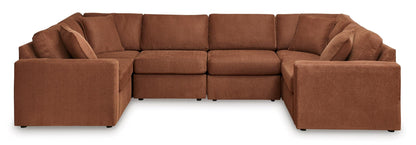 Modmax 6-Piece Sectional Orange