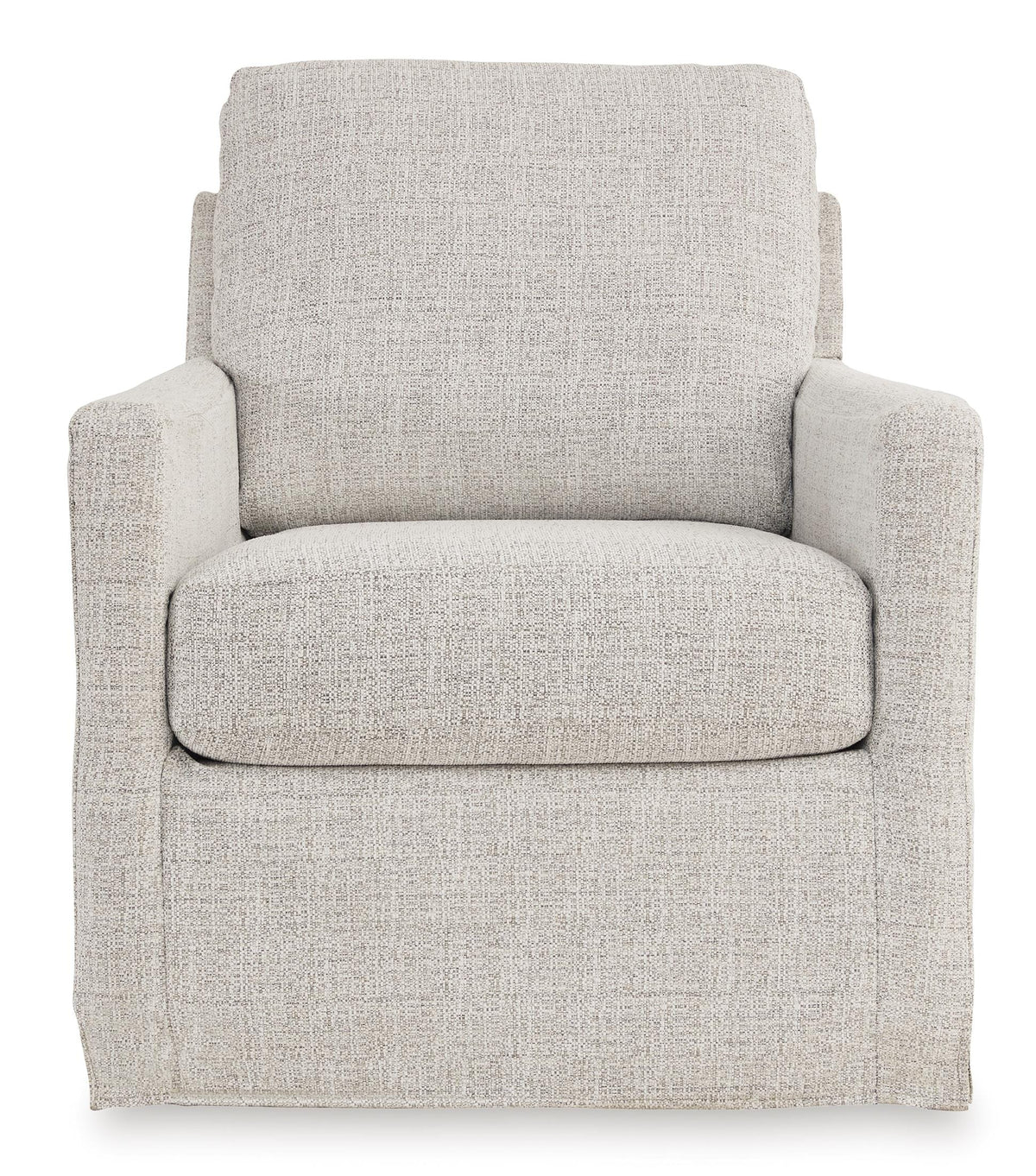 Nenana Next-Gen Nuvella Swivel Glider Accent Chair Stone