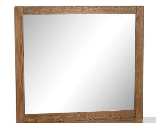 Modern Oak Bedroom Mirror