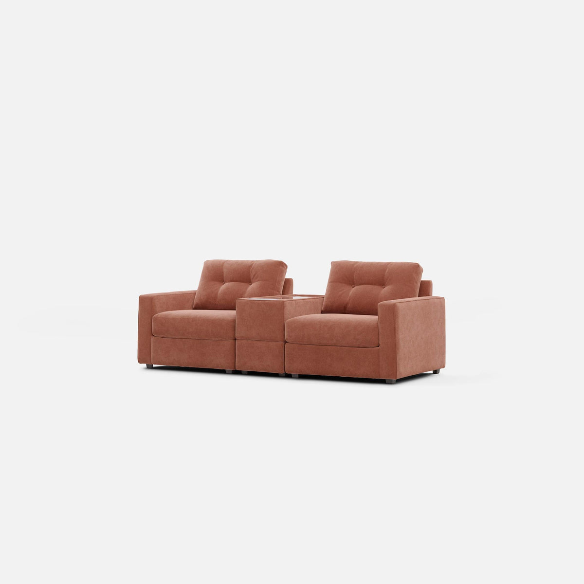 Modular One 3-Piece Console Loveseat