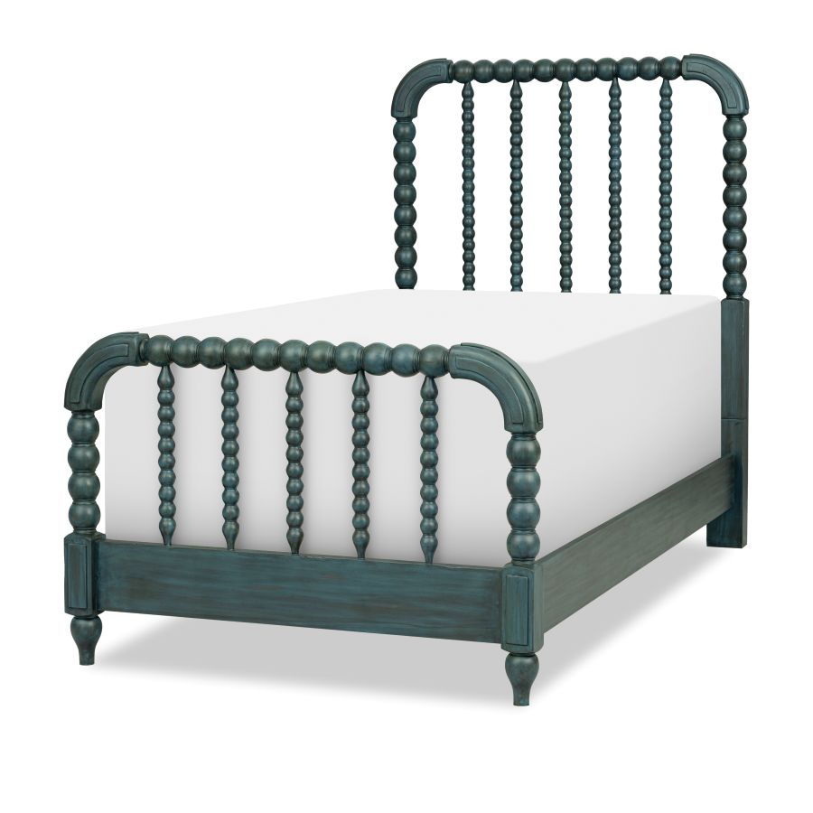 Lakehouse Panel Bed Twin Sea Glass