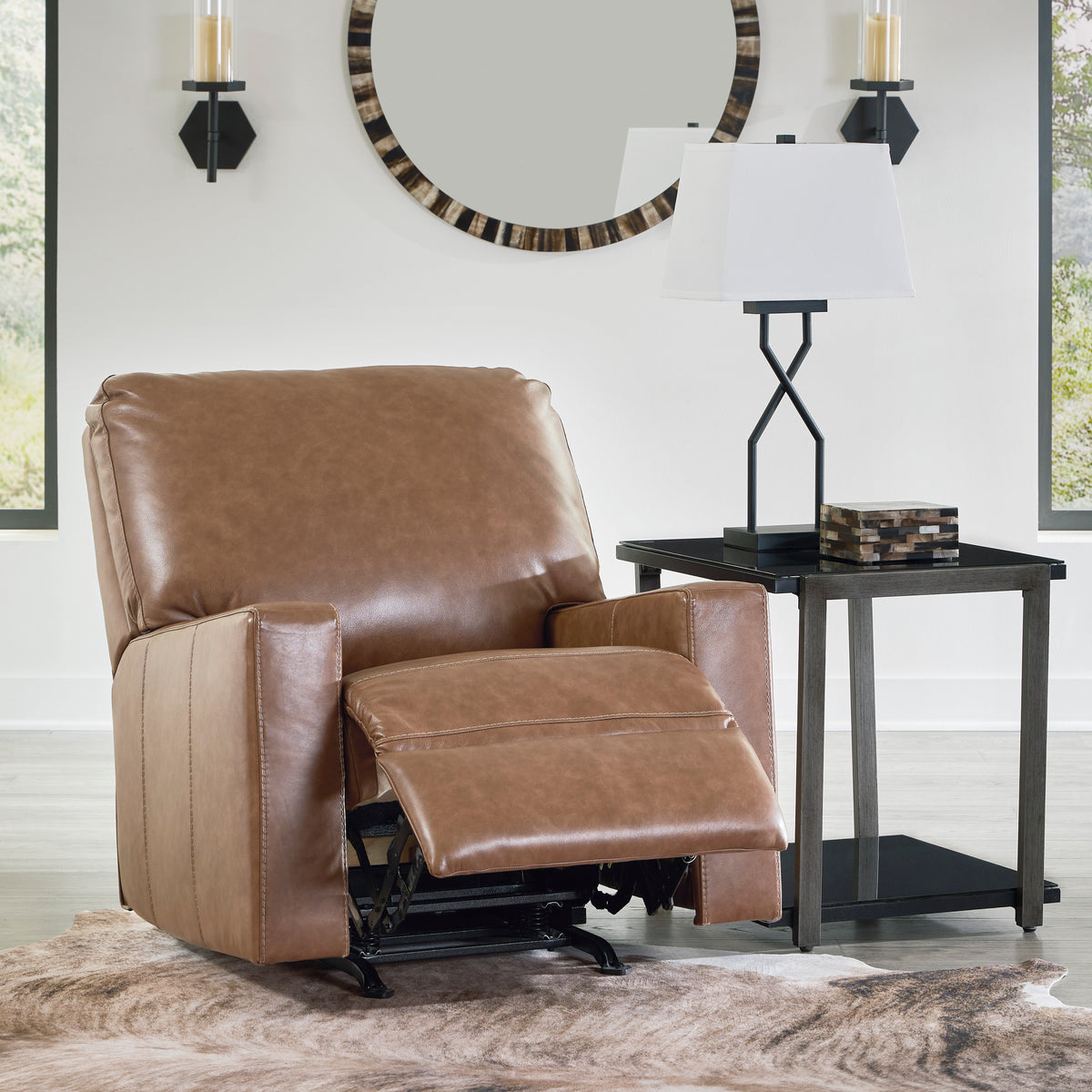 Bolsena Leather Rocker Recliner
