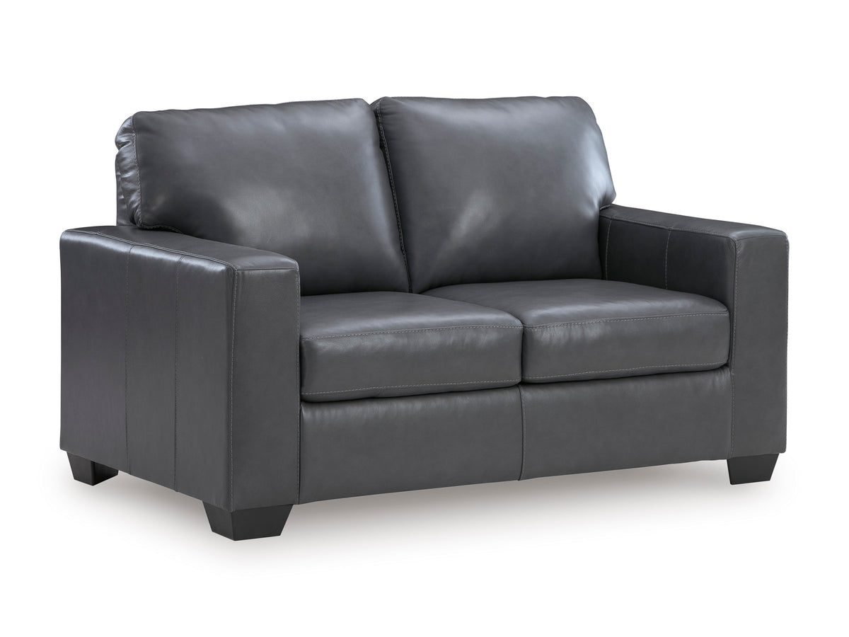 Bolsena Leather Loveseat