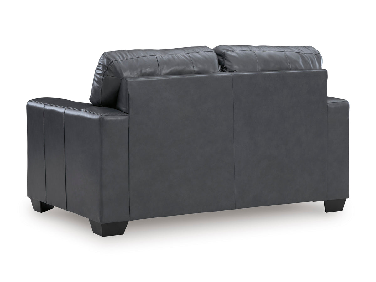 Bolsena Leather Loveseat