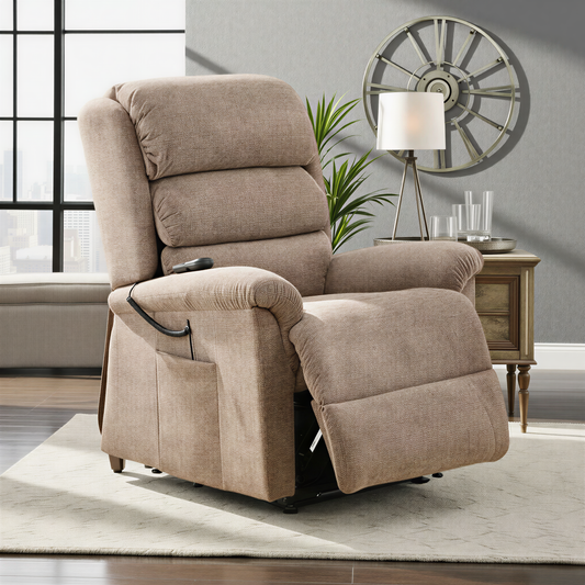 Stellar Large Comfort Power Lift Recliner - alternate view