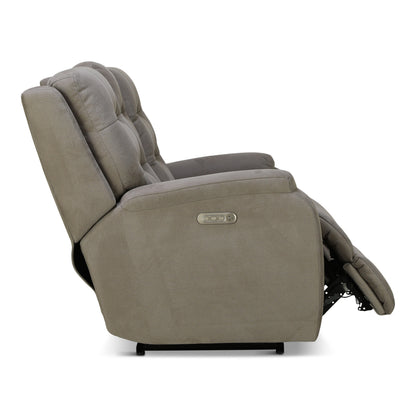 Flexsteel Darby Power Reclining Loveseat with Console