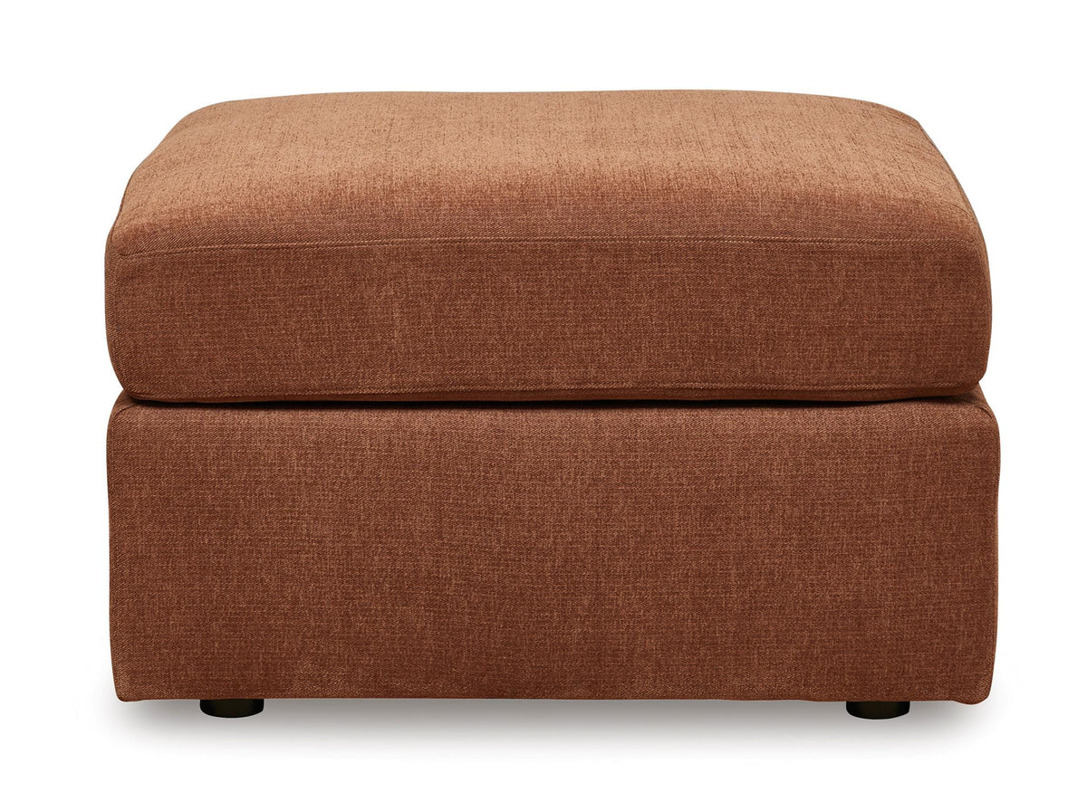 Modmax Oversized Accent Ottoman Spice