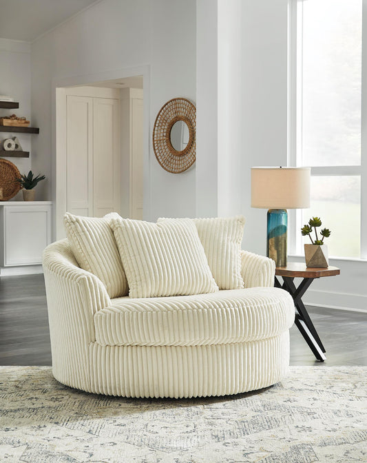 Lindyn Oversized Swivel Accent Chair - alternate view