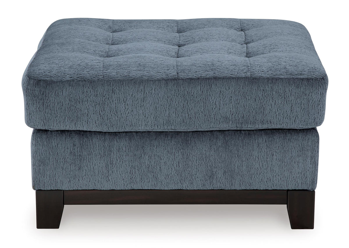 Maxon Place Oversized Accent Ottoman Navy