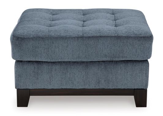 Maxon Place Oversized Accent Ottoman Navy