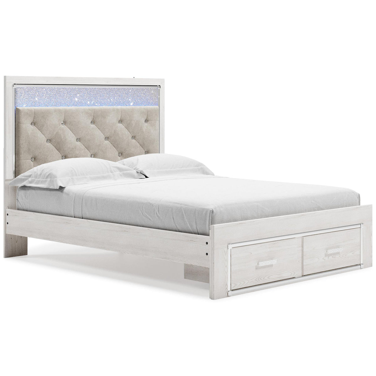 Ashley Altyra King Upholstered Storage Bed