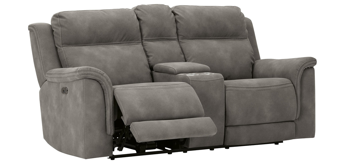 Next-Gen DuraPella Power Reclining Loveseat with Console