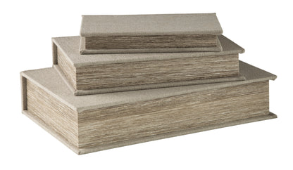 Ashley Jolina Box (Set of 3) Linen