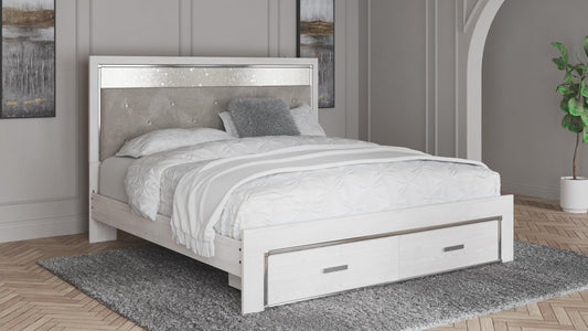 Ashley Altyra Queen Upholstered Storage Bed - alternate view