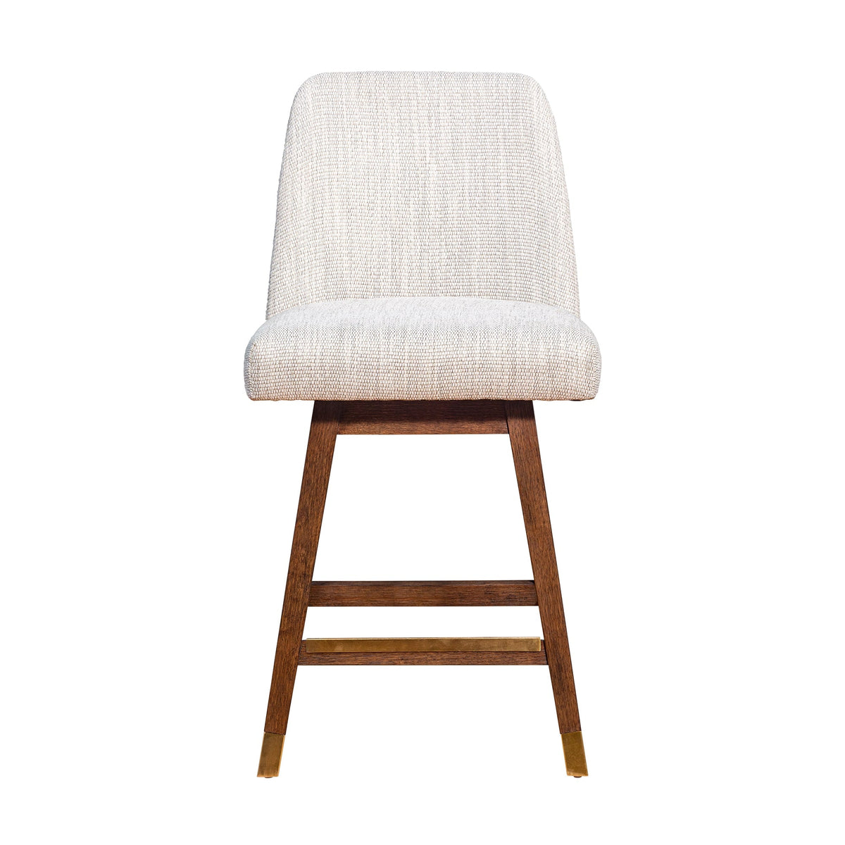 Amalie Swivel Counter Stool Beige