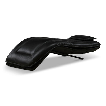 Infinity Lounger Leather Power Reclining Chaise with Audio