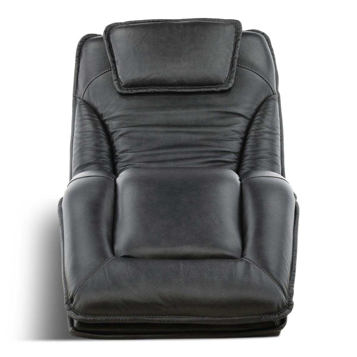 Infinity Lounger Leather Power Reclining Chaise with Audio