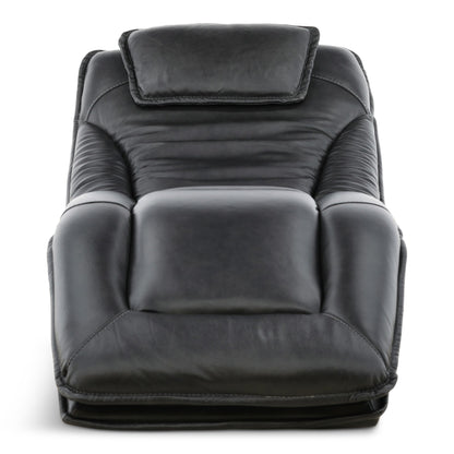 Infinity Lounger Leather Power Reclining Chaise with Audio