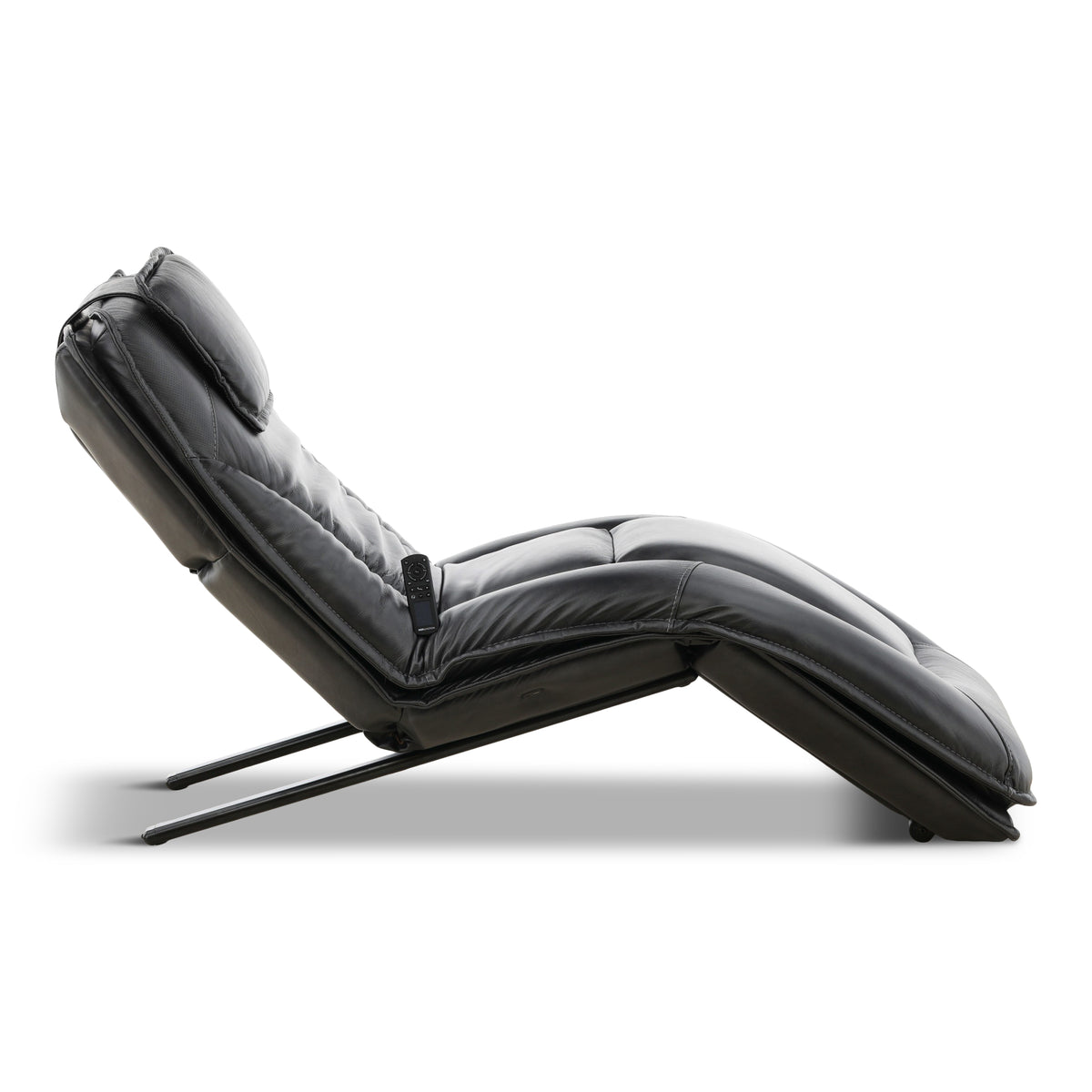 Infinity Lounger Leather Power Reclining Chaise with Audio