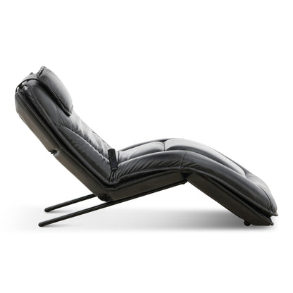 Infinity Lounger Leather Power Reclining Chaise with Audio
