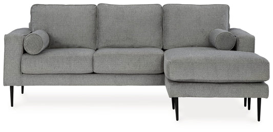 Hazela Sofa Chaise Charcoal