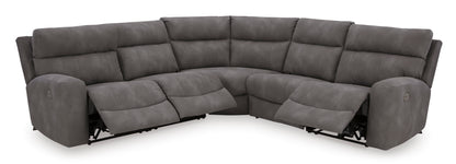 Next-Gen DuraPella 5-Piece Power Reclining Sectional