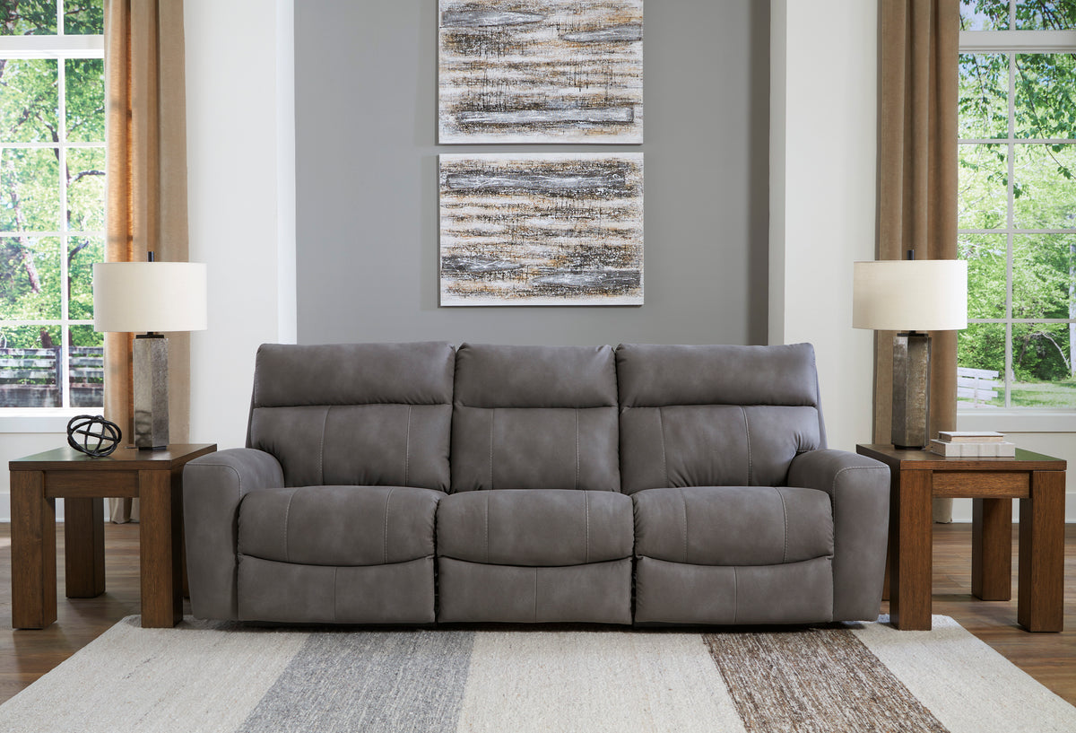 Ashley Next-Gen DuraPella Performance Fabric 3-Piece Dual Power Reclining Modular Sofa