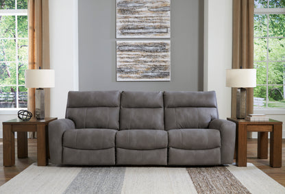 Ashley Next-Gen DuraPella Performance Fabric 3-Piece Dual Power Reclining Modular Sofa