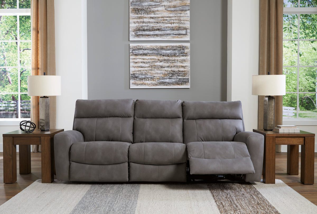 Ashley Next-Gen DuraPella Performance Fabric 3-Piece Dual Power Reclining Modular Sofa