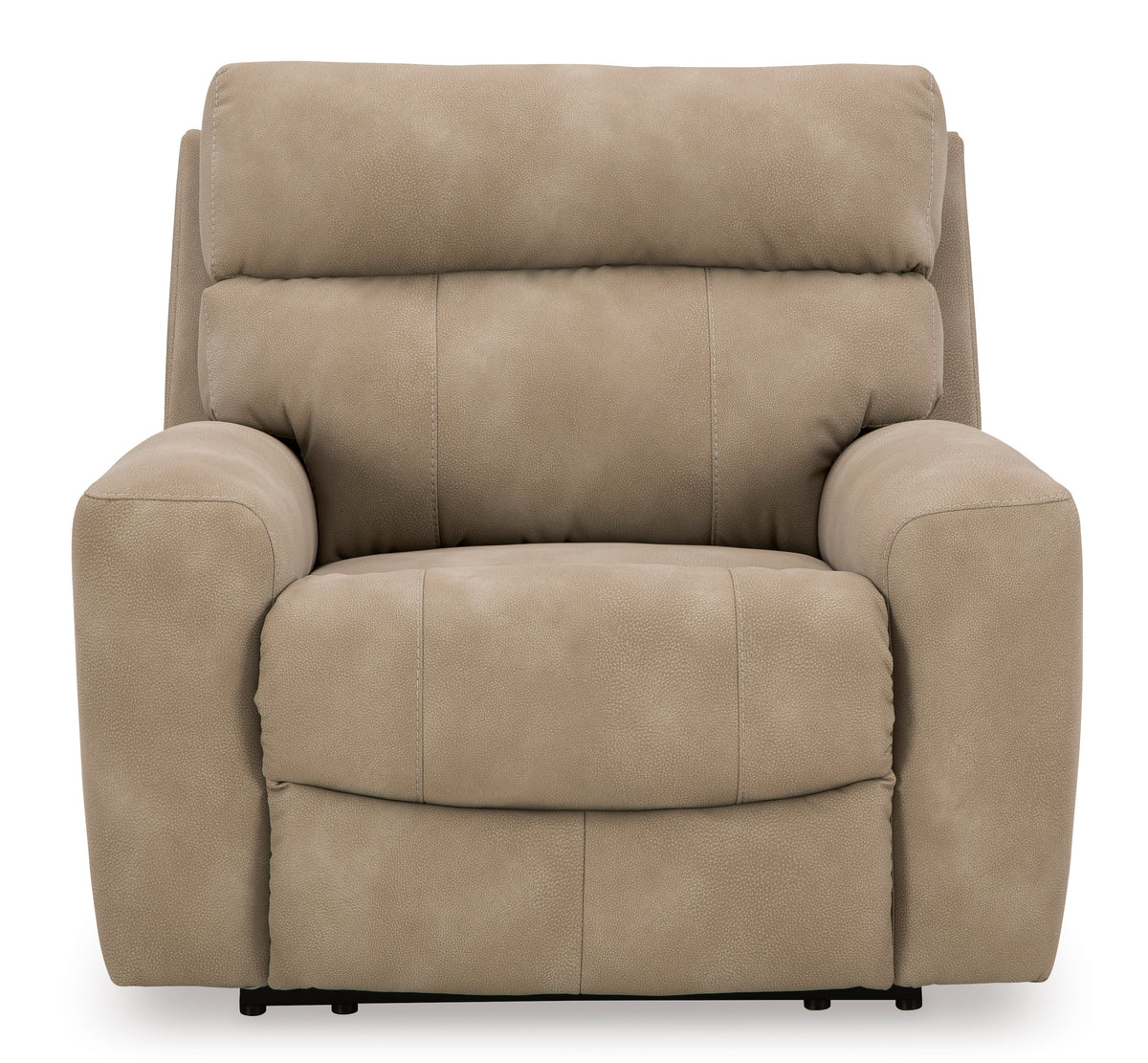 Ashley Next-Gen DuraPella Oversized Dual Power Performance Fabric Recliner Sand