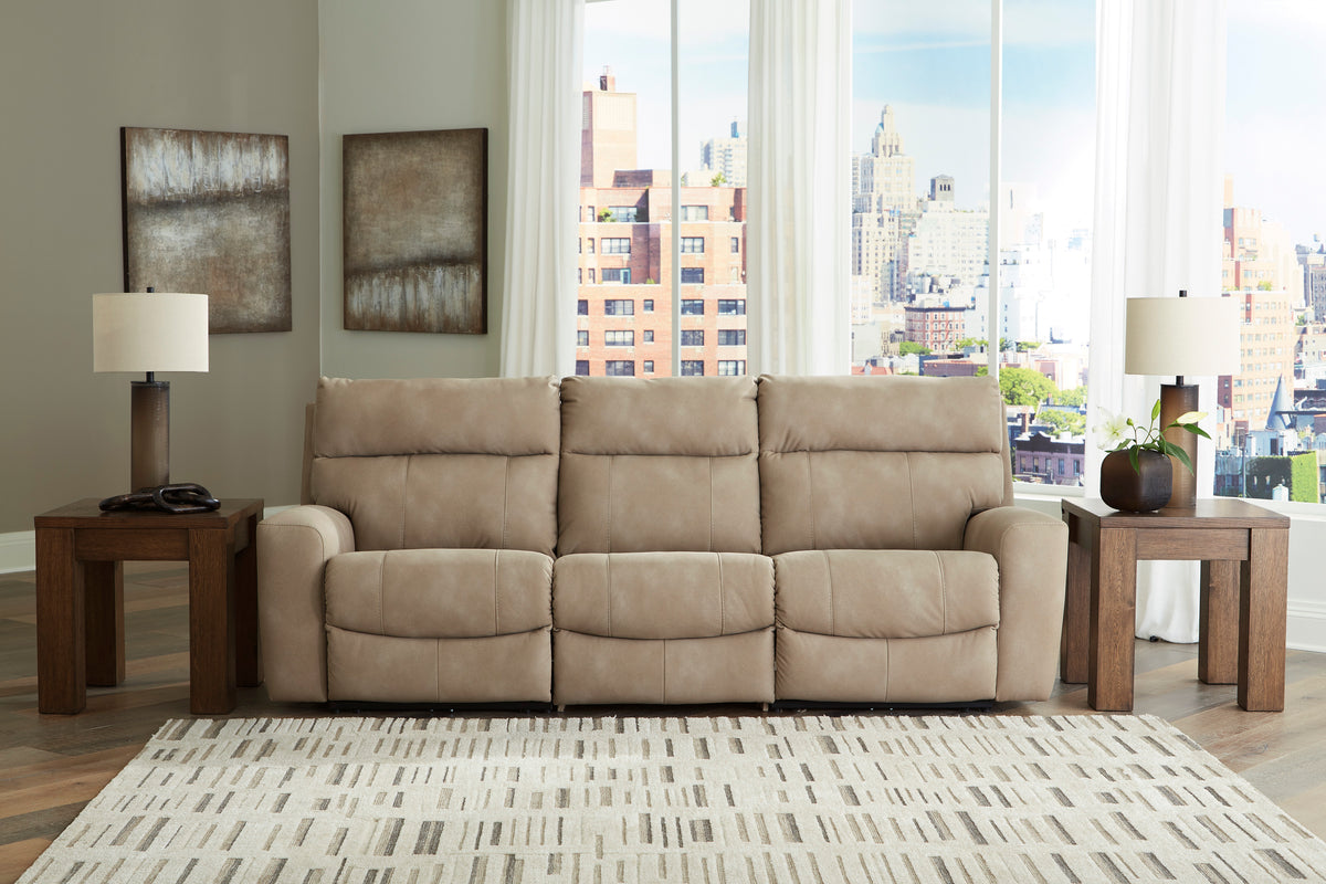 Ashley Next-Gen DuraPella Performance Fabric 3-Piece Dual Power Reclining Modular Sofa