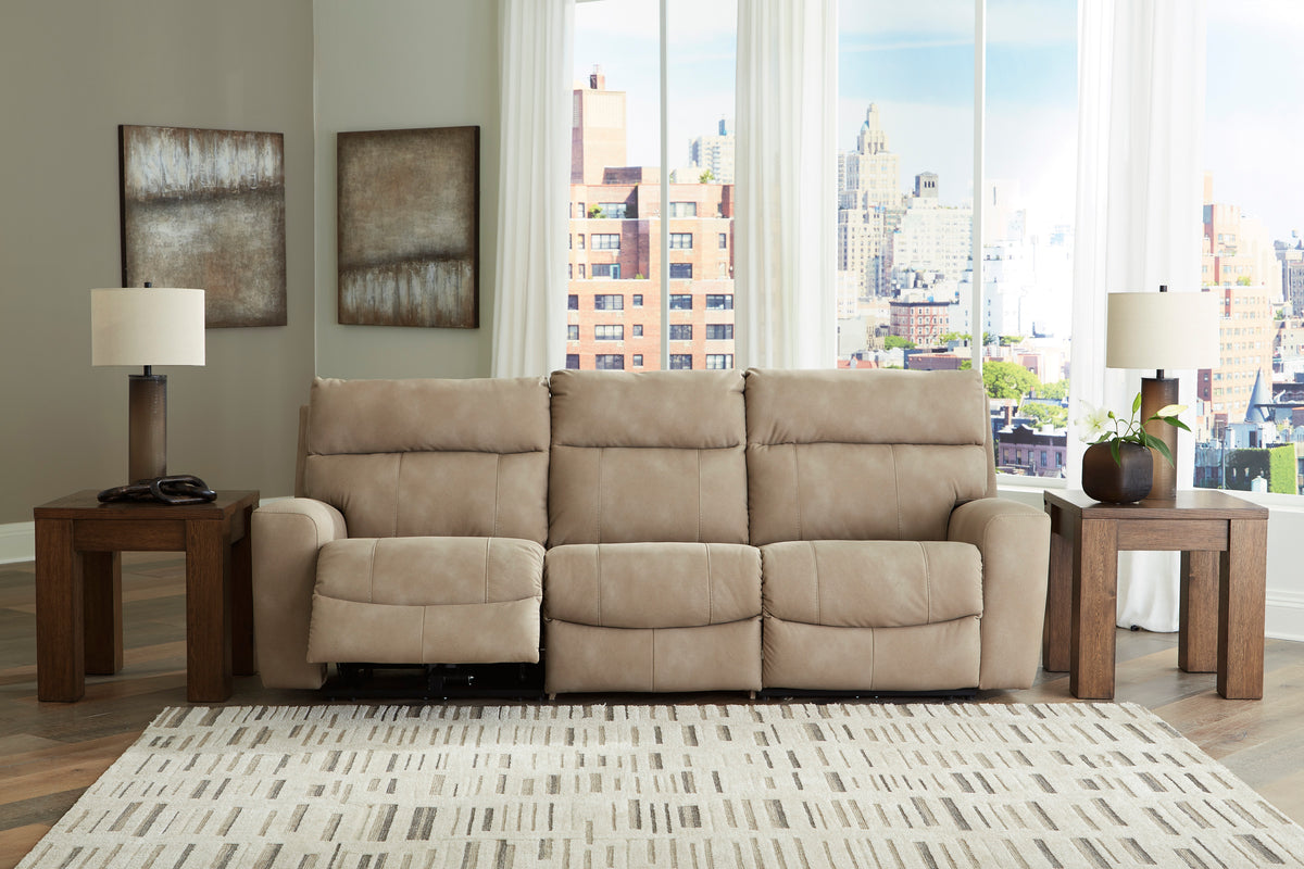 Ashley Next-Gen DuraPella Performance Fabric 3-Piece Dual Power Reclining Modular Sofa