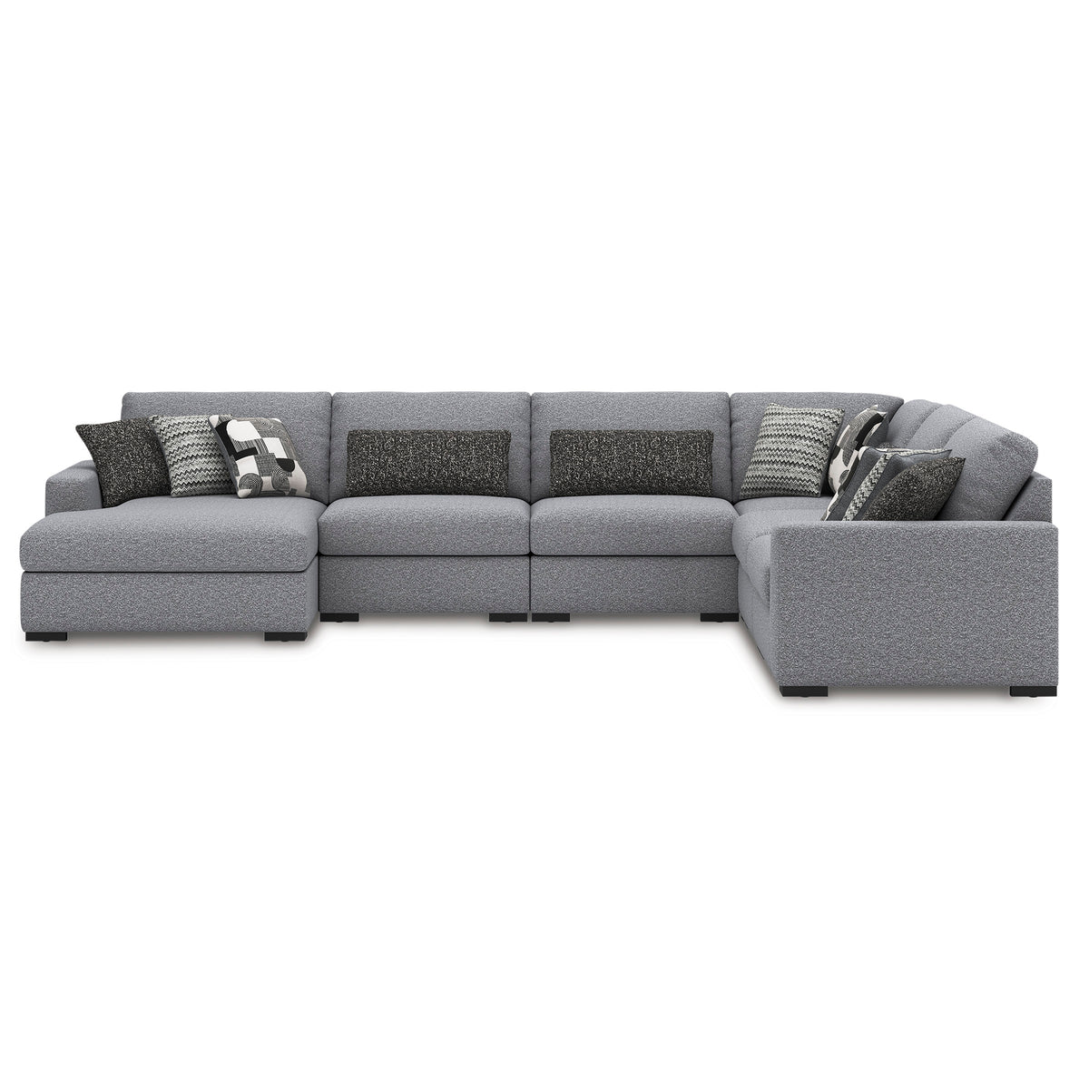 Bealton 6-Piece Sectional with Chaise Left-Facing