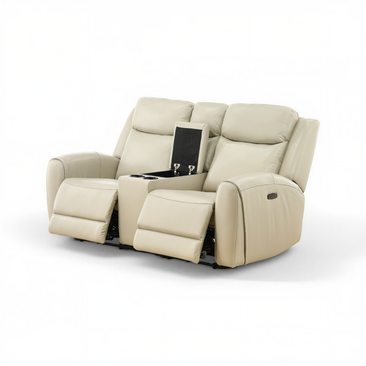 Lawrence Leather Power Reclining Loveseat