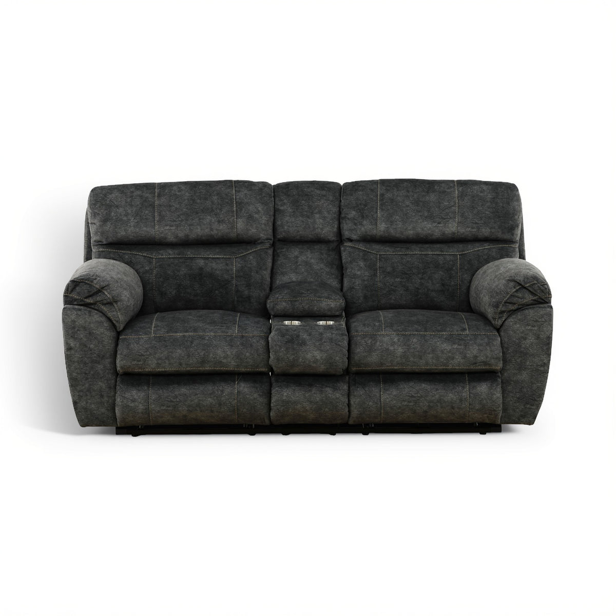 Harris Power Console Loveseat Smoke
